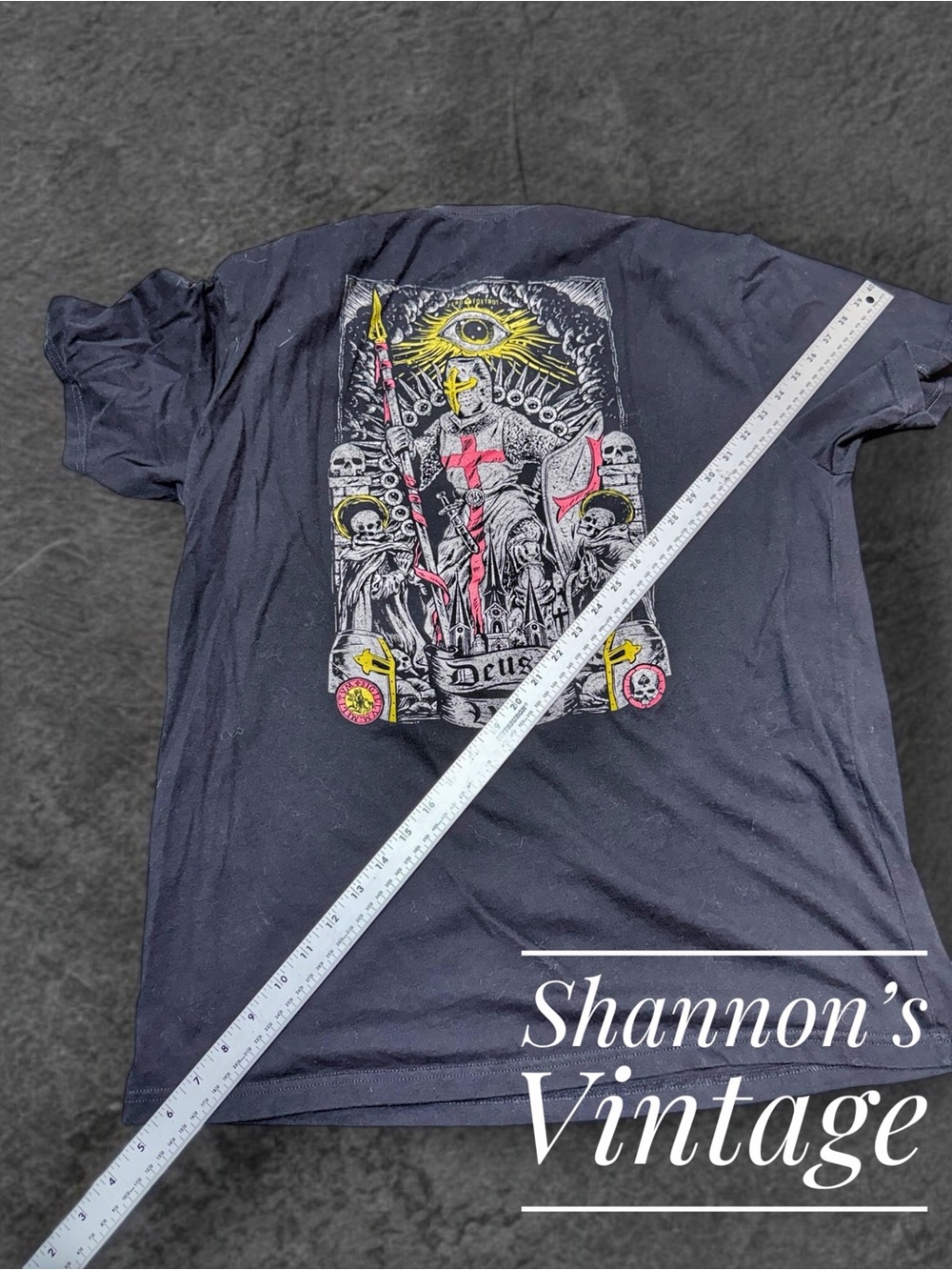 Zero Foxtrot Deus Vult Graphic men’s sz XL tee A49